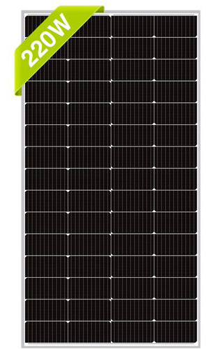 220W Monocrystalline 12V Solar Panel